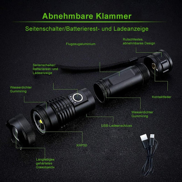 BeamLight™ - Super helle Taschenlampe