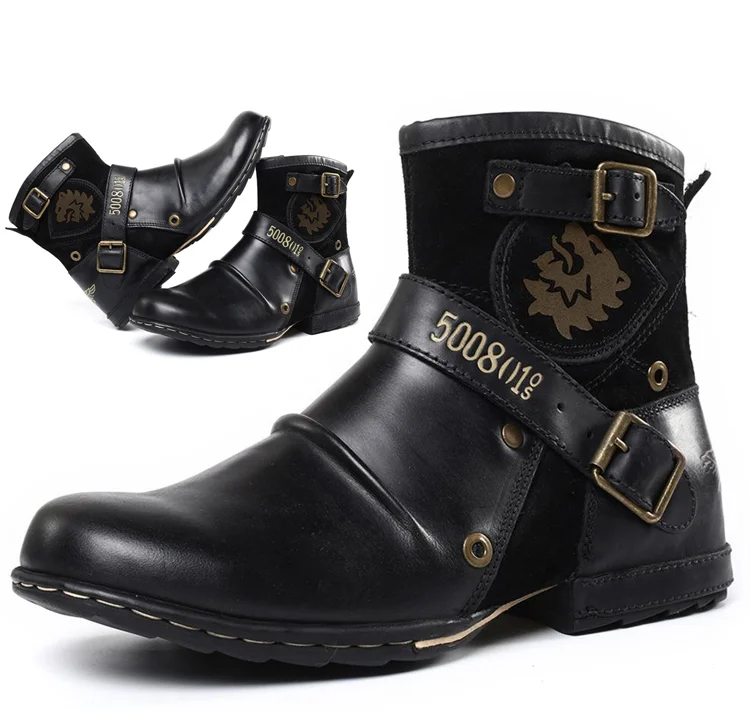 Ryann™ Herrenstiefel im Vintage-Stil