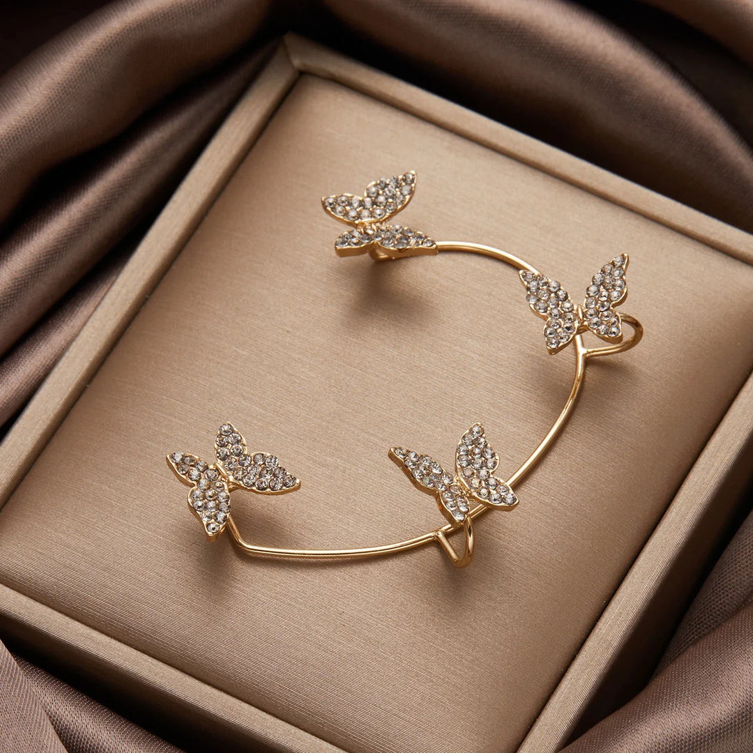 FlyRings™ - Elegante Schmetterling Ohrringe | 1+1 Gratis Aktion