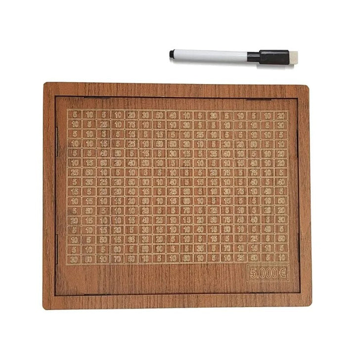 50% RABATT | WealthSave™ - Spardose aus Holz [Letzter Tag Rabatt]
