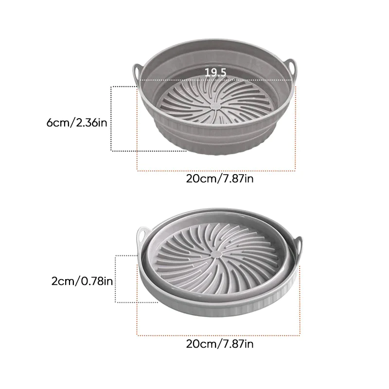 EasyFryer® | Silikon-Grillmatte für die Heißluftfritteuse