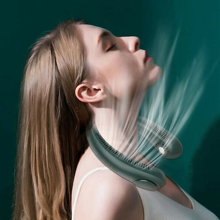 EasyBreeze™ - Tragbarer Halsventilator für erfrischende Sommermomente! | 50% Rabatt