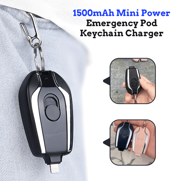 EasyCharge™ - Das ultimative Schlüsselanhänger-Ladegerät für Ihr Telefon! | 1+1 Gratis
