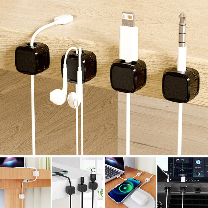 CableEase™ Magnetischer Kabelspeicher-Organizer (6 Stück) | 50% RABATT