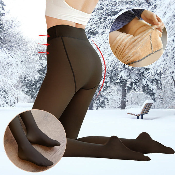 ComfyLegs™ | Warme Superstretch Plüschstrumpfhose