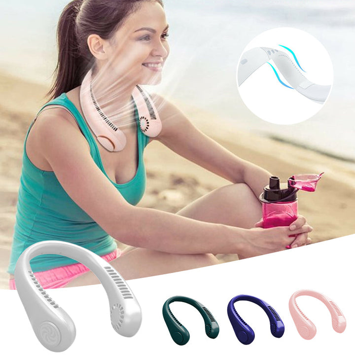 EasyBreeze™ - Tragbarer Halsventilator für erfrischende Sommermomente! | 50% Rabatt