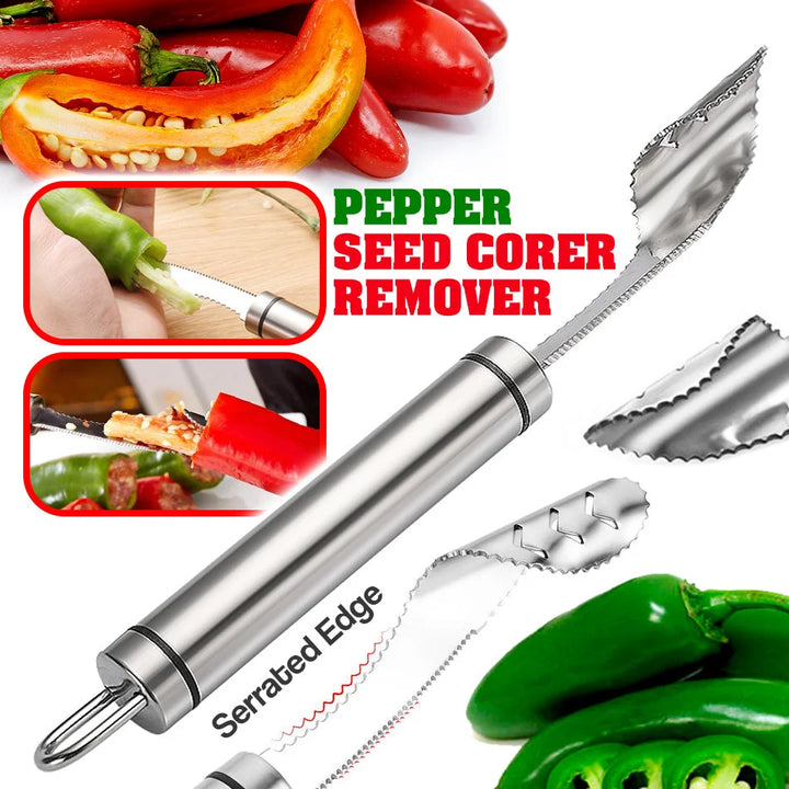 EasySeed™ – Schnelle & Saubere Kernentfernung für Obst & Gemüse | 1+1 GRATIS