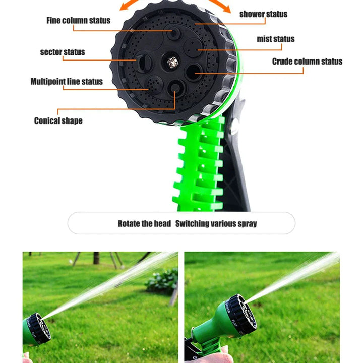 Flexo™ - Der intelligente Automatische Gartenschlauch für mühelose Bewässerung