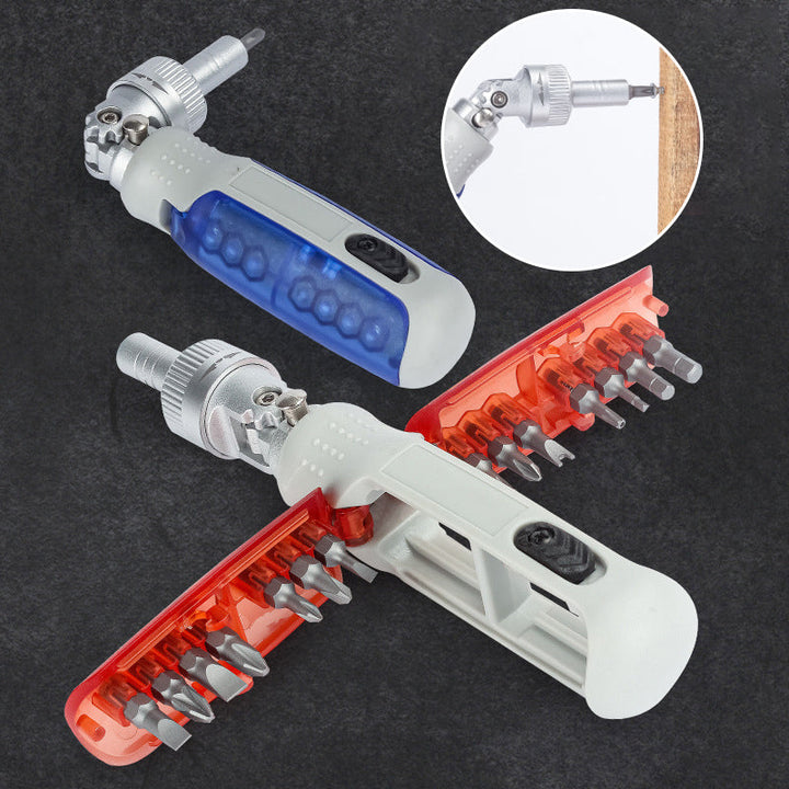 EasyScrew™ – 14-in-1 Ratschen-Schraubendreher für Haushalt & Werkstatt