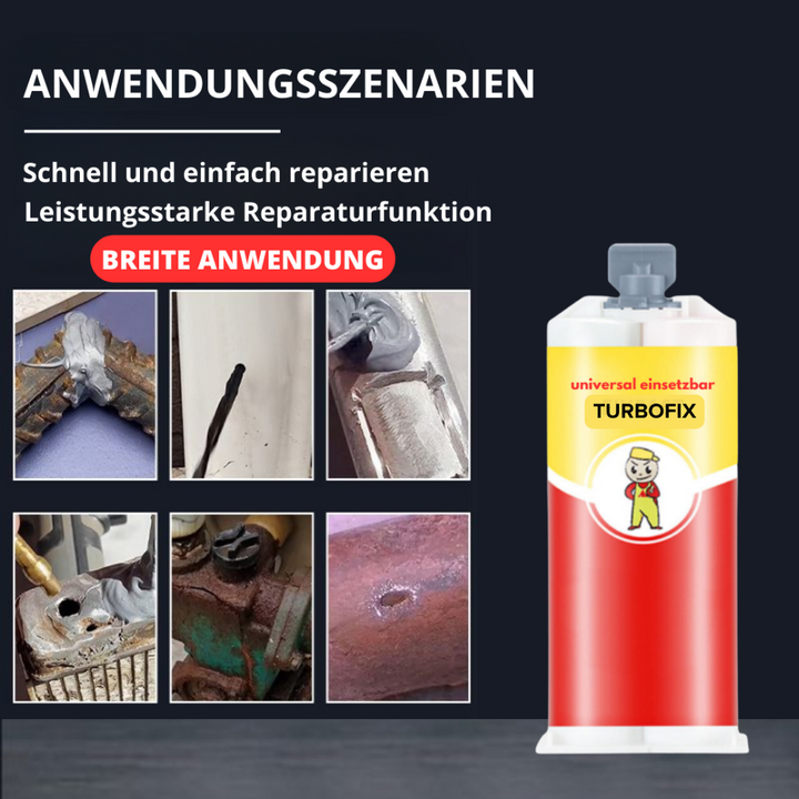 50% RABATT | TurboFix™ - Der schnelle und zuverlässige Reparaturklebstoff