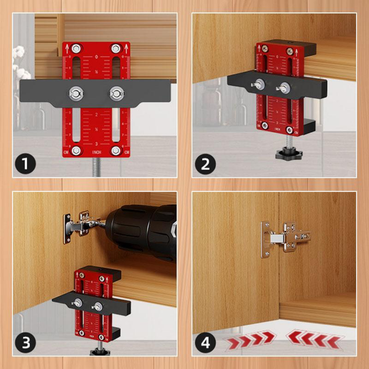Horvex™ – Präzise Türmontage leicht gemacht | Türinstallations-Positionierklemme