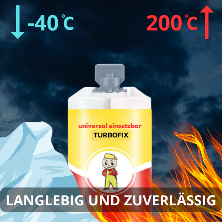 50% RABATT | TurboFix™ - Der schnelle und zuverlässige Reparaturklebstoff