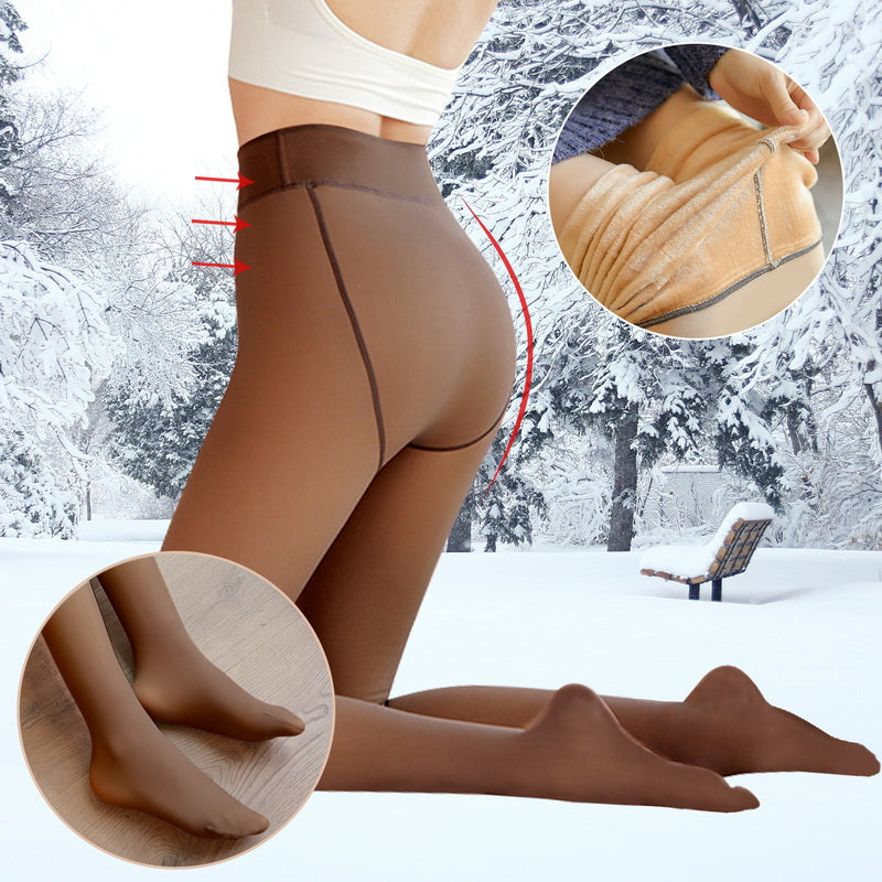 ComfyLegs™ | Warme Superstretch Plüschstrumpfhose