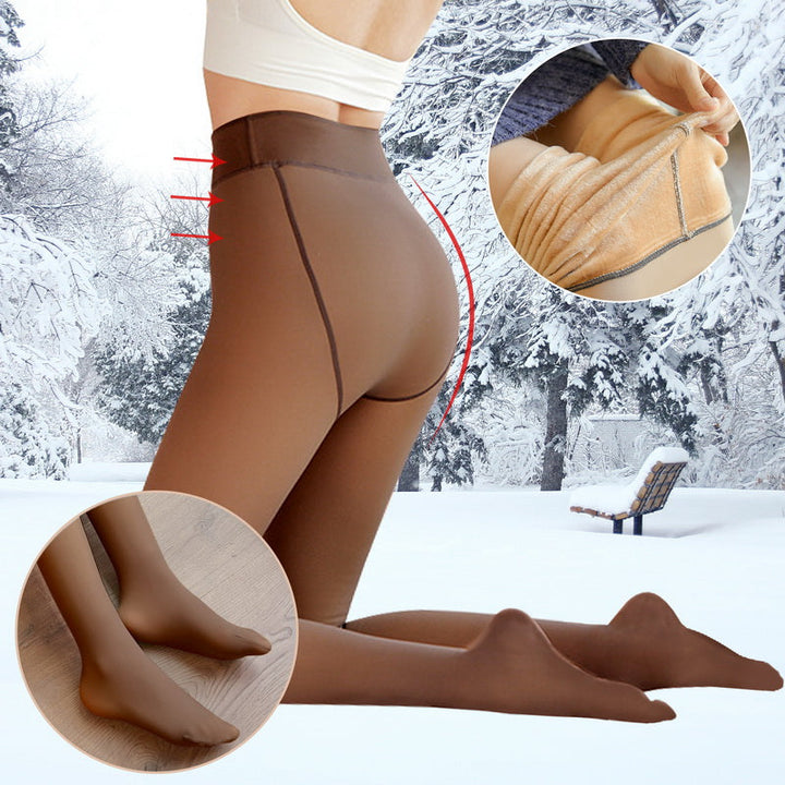 ComfyLegs™ | Warme Superstretch Plüschstrumpfhose