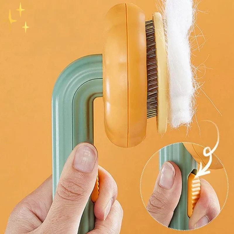 50% Rabatt | PetBrush™ Selbstreinigende Haarbürste