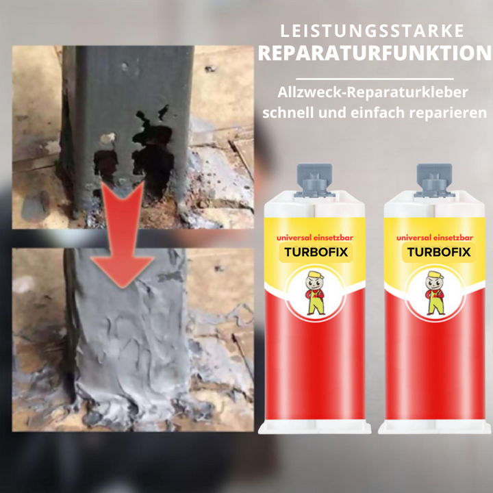 50% RABATT | TurboFix™ - Der schnelle und zuverlässige Reparaturklebstoff