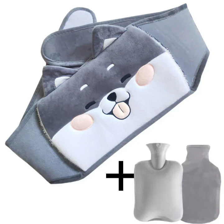ComfyHeat™ – Wiederbefüllbare Plüsch-Wärmflasche mit Hüftpolsterung | 50% Rabatt