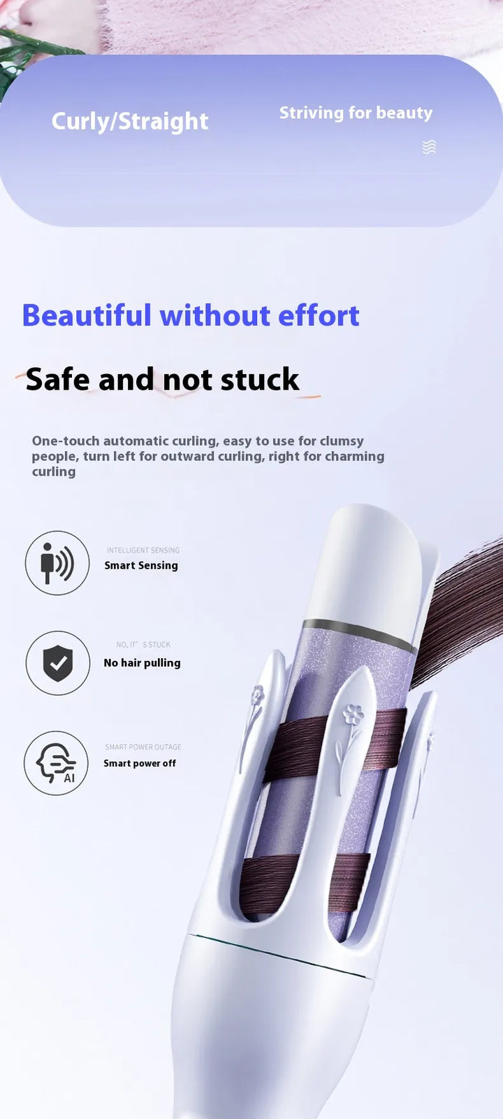 WaveCurl™ – Mühelos Locken zaubern für volles, glänzendes Haar