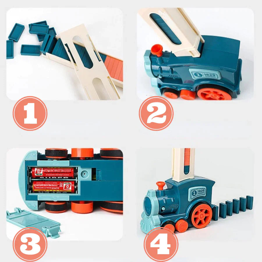 Domino Train™ | Verbessern Sie die kognitiven Fähigkeiten Ihres Kindes!