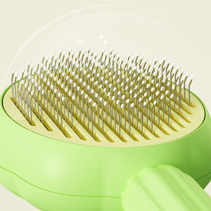 50% Rabatt | PetBrush™ - Selbstreinigender Nadelkamm für Sanfte Haustierpflege und Glänzendes Fell!