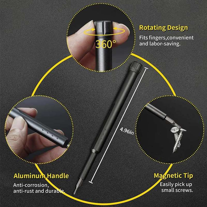 50% Rabatt | ScrewPro™ - Tragbarer Schraubendreher-Satz