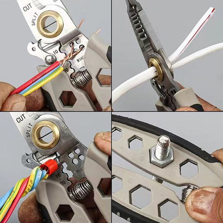 EasyStrip™ – 7-Zoll-Abisolierzange für Präzises Abisolieren und Multitasking