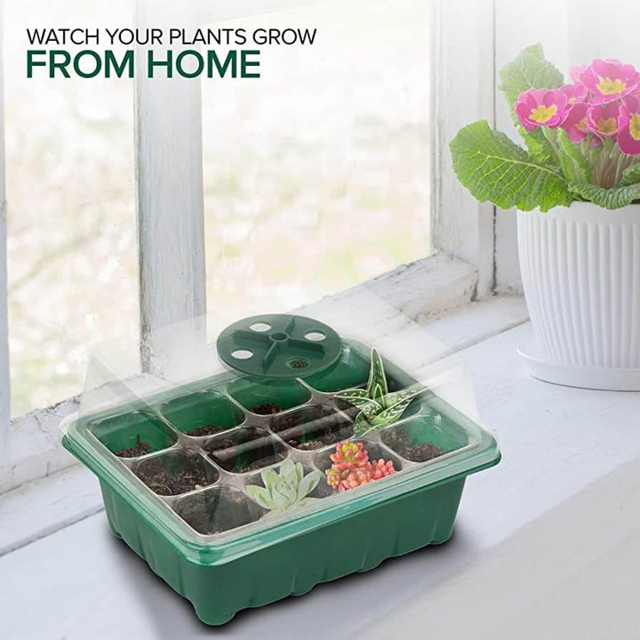 50% Rabatt | GrowPlant™ Seed Starter Trays mit Wachstumslicht
