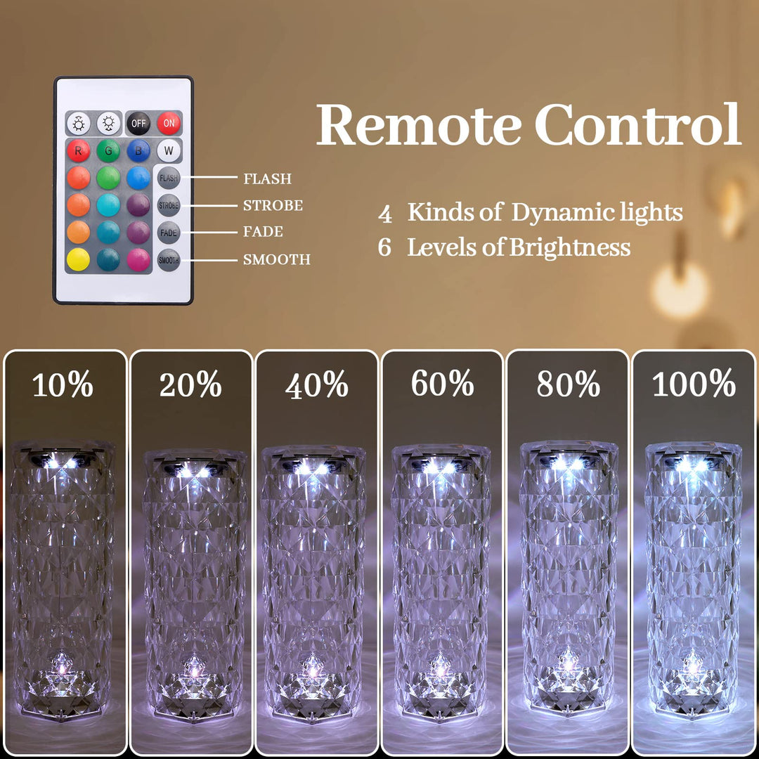 CrystalLight™ - Kristall Lampe