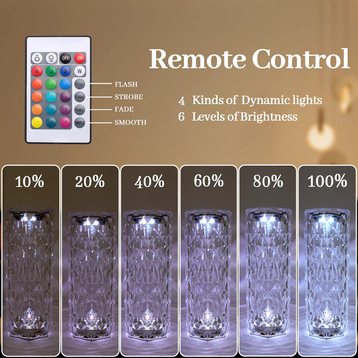 CrystalLight™ - Kristall Lampe