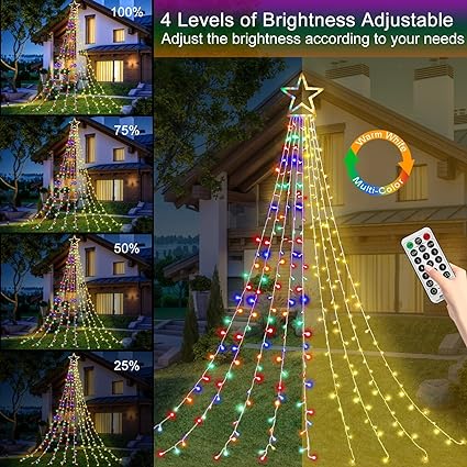 50% RABATT | SparkleLights™ - Multicolor LED-Weihnachtsbäume [Letzter Tag Rabatt]