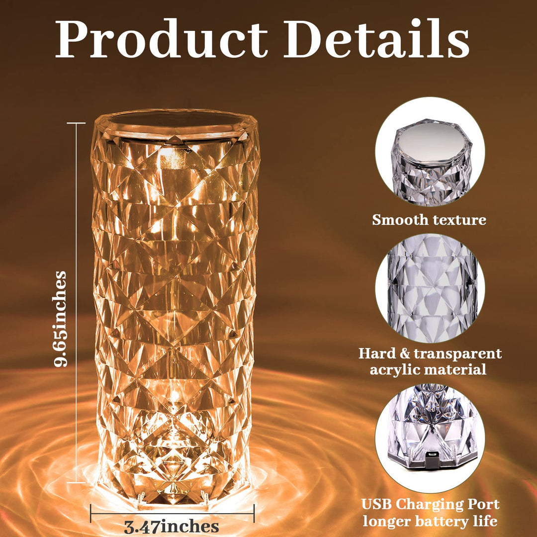 CrystalLight™ - Kristall Lampe