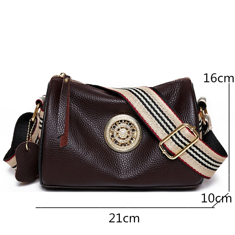 Cara™ - Umhängtasche aus Leder für Frauen