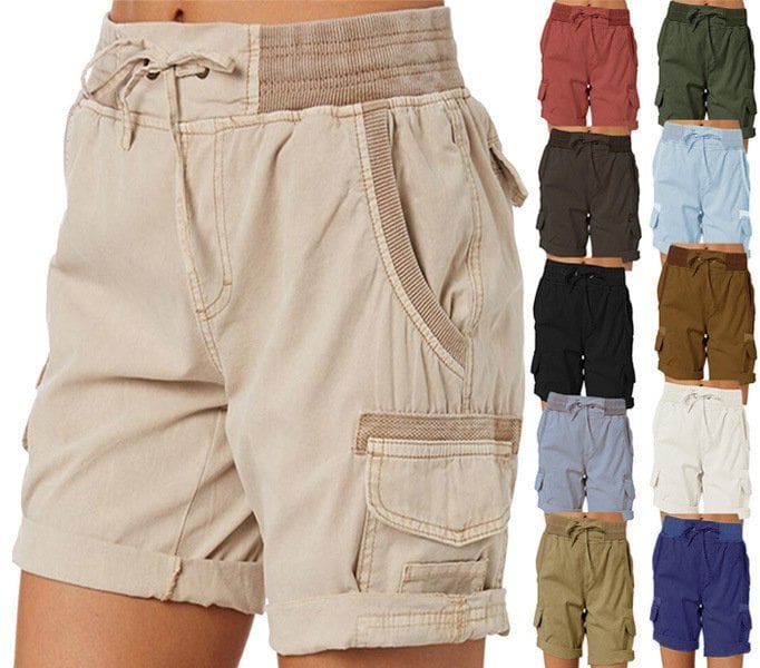 50% RABATT || Sofia™️ - Lässige lockere Damen-Shorts mit hoher Taille