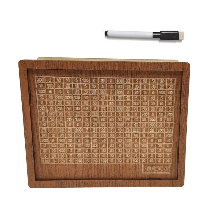 50% RABATT | WealthSave™ - Spardose aus Holz [Letzter Tag Rabatt]