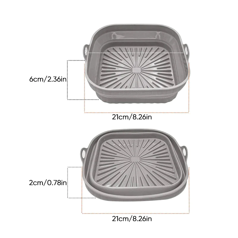 EasyFryer® | Silikon-Grillmatte für die Heißluftfritteuse