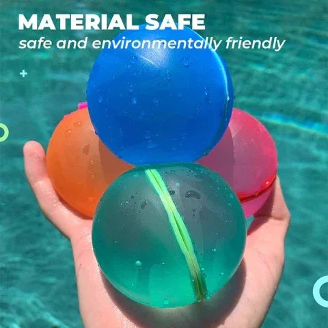 EasySplash™ - Wiederverwendbare Wasserballons für grenzenlosen Sommer-Spaß! | 4+4 GRATIS