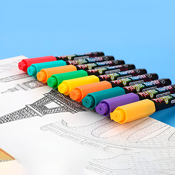 Colora™ - 12-teiliges Acrylmarker-Set