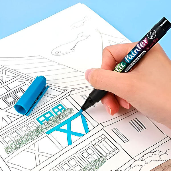 Colora™ - 12-teiliges Acrylmarker-Set