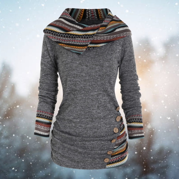 Benita | Tribal-Kapuzenpullover