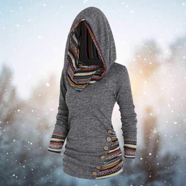 Benita | Tribal-Kapuzenpullover