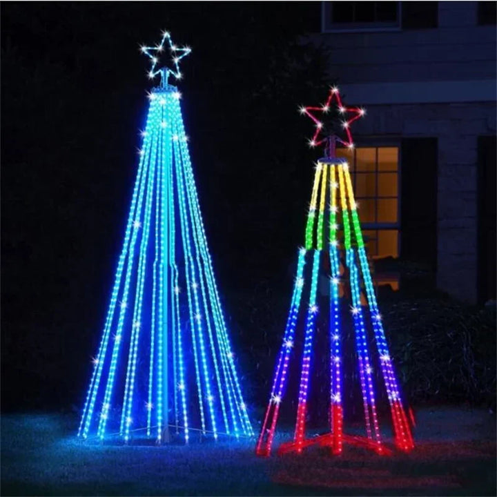 50% RABATT | SparkleLights™ - Multicolor LED-Weihnachtsbäume [Letzter Tag Rabatt]