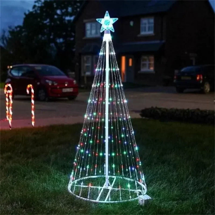 50% RABATT | SparkleLights™ - Multicolor LED-Weihnachtsbäume [Letzter Tag Rabatt]