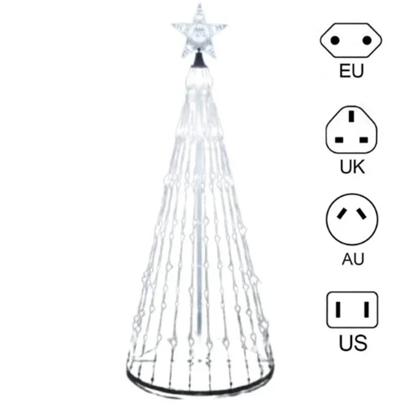 50% RABATT | SparkleLights™ - Multicolor LED-Weihnachtsbäume [Letzter Tag Rabatt]