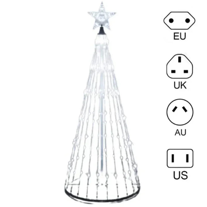 50% RABATT | SparkleLights™ - Multicolor LED-Weihnachtsbäume [Letzter Tag Rabatt]