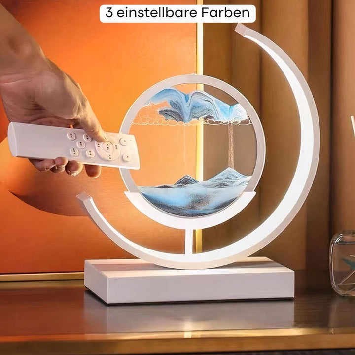 EasySand Tischlampe® – Stilvolle Sandkunst für eine beruhigende Atmosphäre