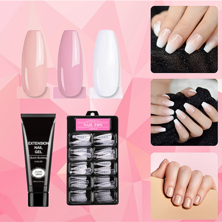 Gelana™ - Professionelles DIY Polygel-Nagelset für perfekte Maniküre zu Hause