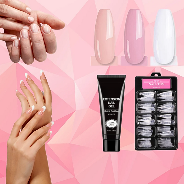 Gelana™ - Professionelles DIY Polygel-Nagelset für perfekte Maniküre zu Hause