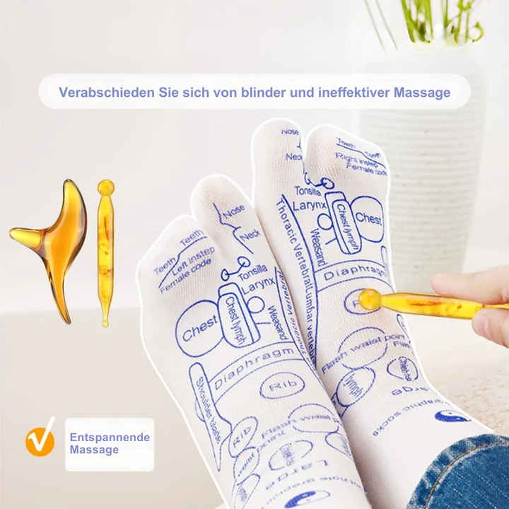 TherapyFeet™ - Physiotherapie Massage Socken (Jetzt 1+1 Gratis)