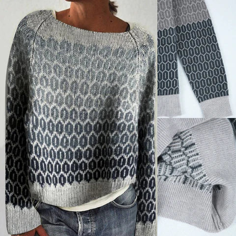 Noemi | Grauer Pullover