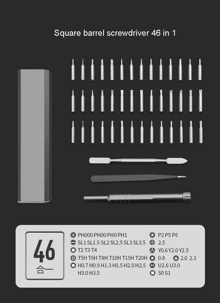 50% Rabatt | ScrewPro™ - Tragbarer Schraubendreher-Satz
